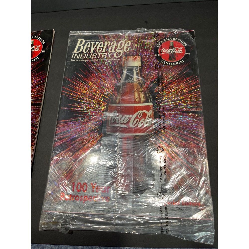 1999 Coca-Cola Beverage Industry Magazine 100 Year Retrospective Centennial Coke